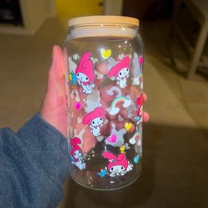 My Melody Glass